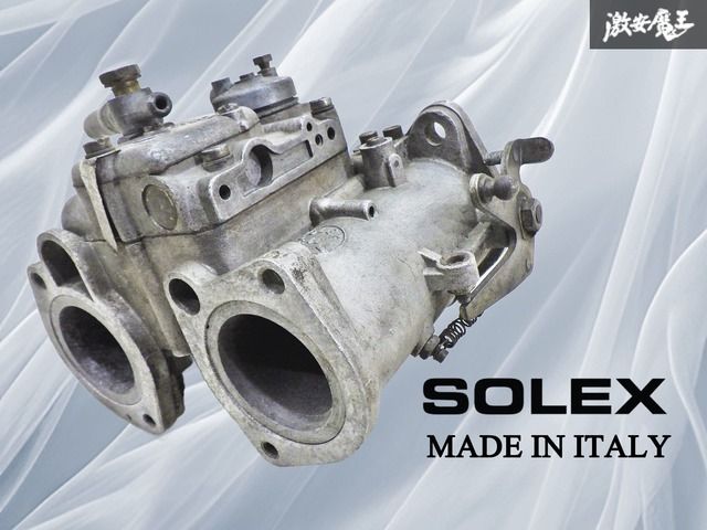 ソレックス 40φ / イタリア製 希少!! 当時物!!】 SOLEX ソレックス イタリア製 40φ