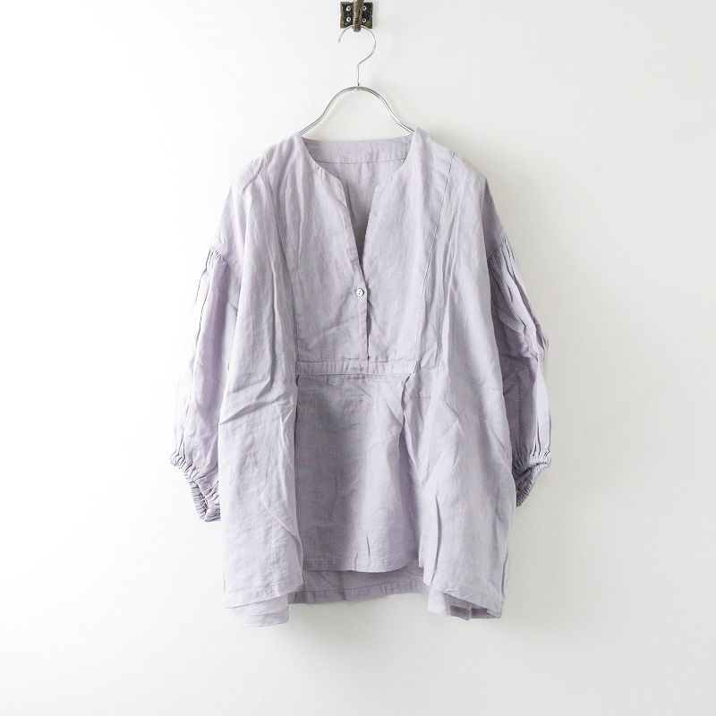 未使用 2021SS ネストローブ nest Robe リネンランタンスリーブ 