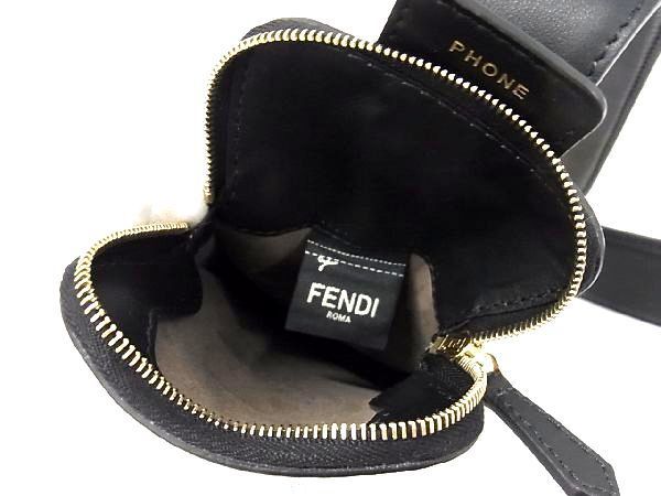 □極美品□ FENDI フェンディ ストラップユー レザー