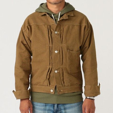 WAREHOUSE x BEAMS PLUS ウエアハウス ビームスプラス 別注 日本製 ORDER FAIR限定 NONPAREIL BROWSE  BROWN DUCK ブラウンダック ノンパレイルジャケット 38 ブラウン アウター g12387 - メルカリ