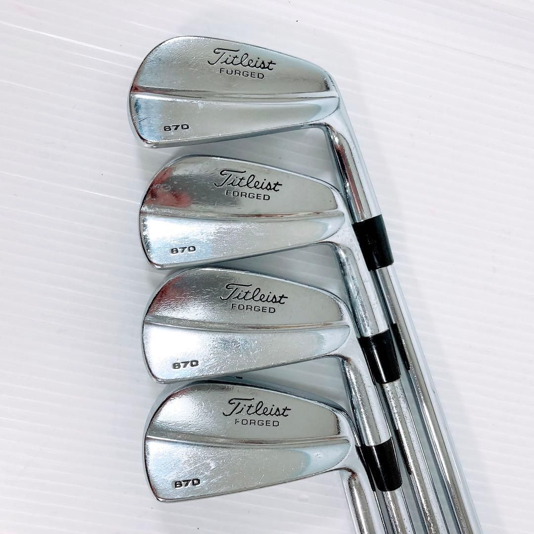 Titleist タイトリスト 670 forged アイアンセット メンズ - メルカリ