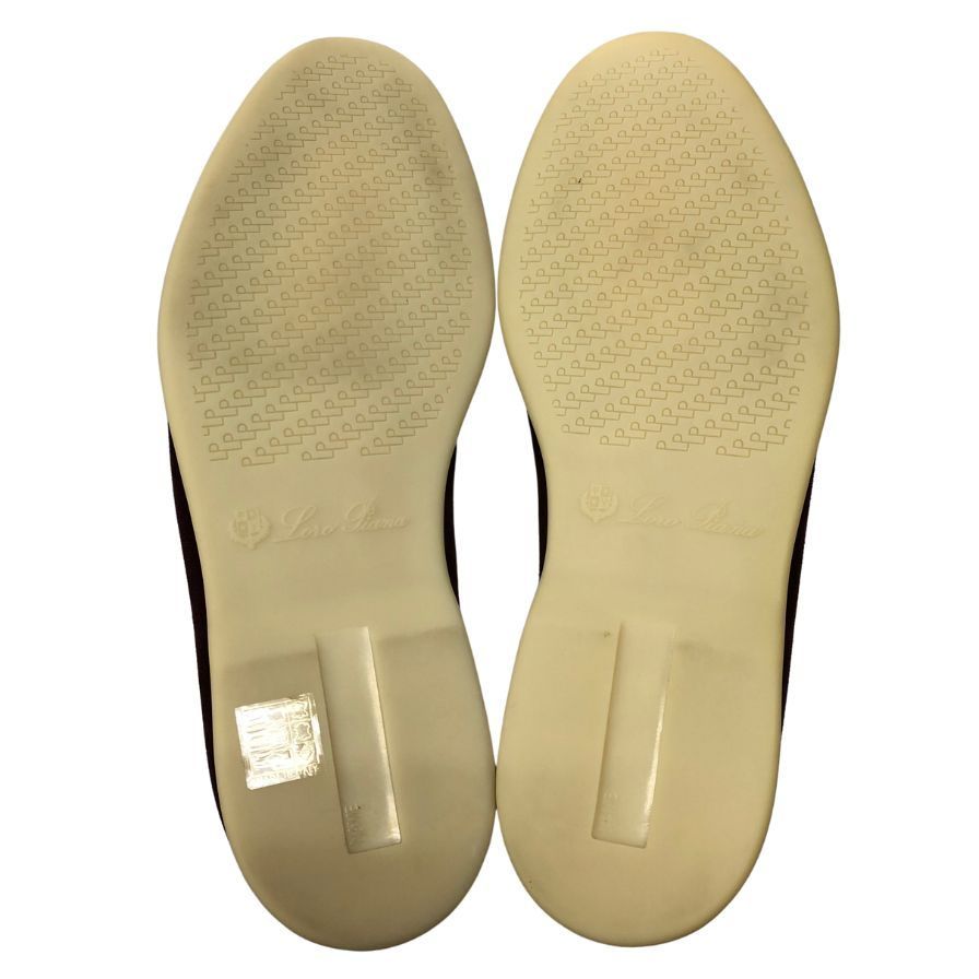 ロロピアーナ ローファー サマーウォーク スエード サイズ39.5【AFD4  