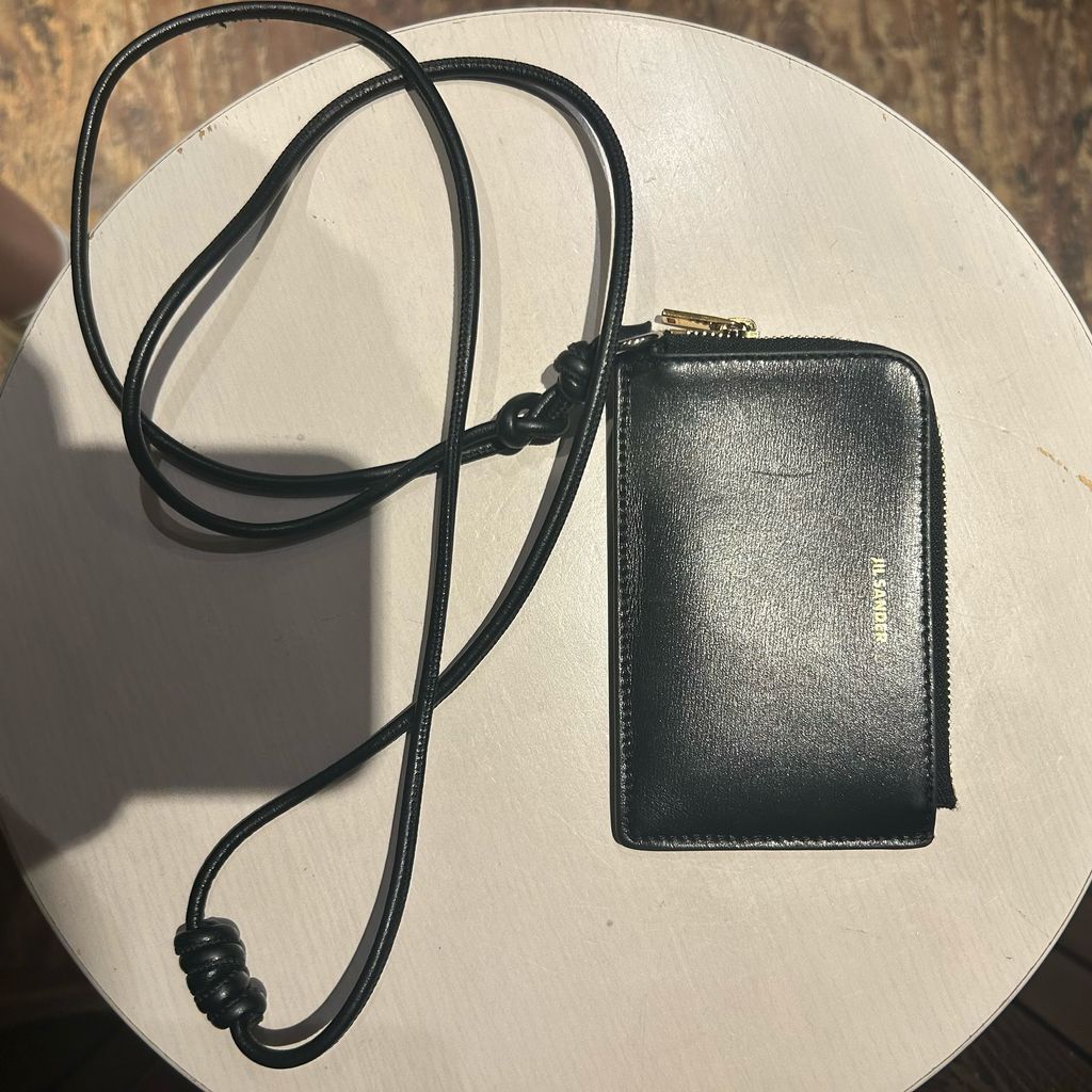 JIL SANDER ジルサンダー Leather Card Case カードケース ブラック size - 代官山A06