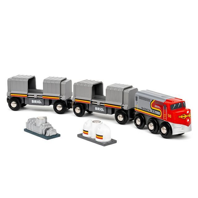 木のおもちゃ ブリオ/BRIO 木製レール 世界の鉄道シリーズ サンタフェ