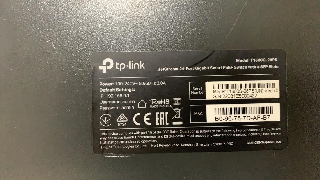 TP-Link T1600G-28PS JetStream 24ポート スイッチ --522515 CHRISTIANNAURATH_COM_BR