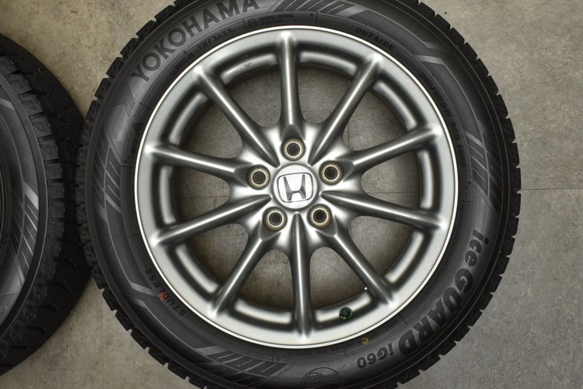 溝あり‼️ヨコハマスタッドレスセット2020年製215/55R17 オデッセイ等 溝あり‼️ヨコハマスタッドレスセット2020年製215/55R17