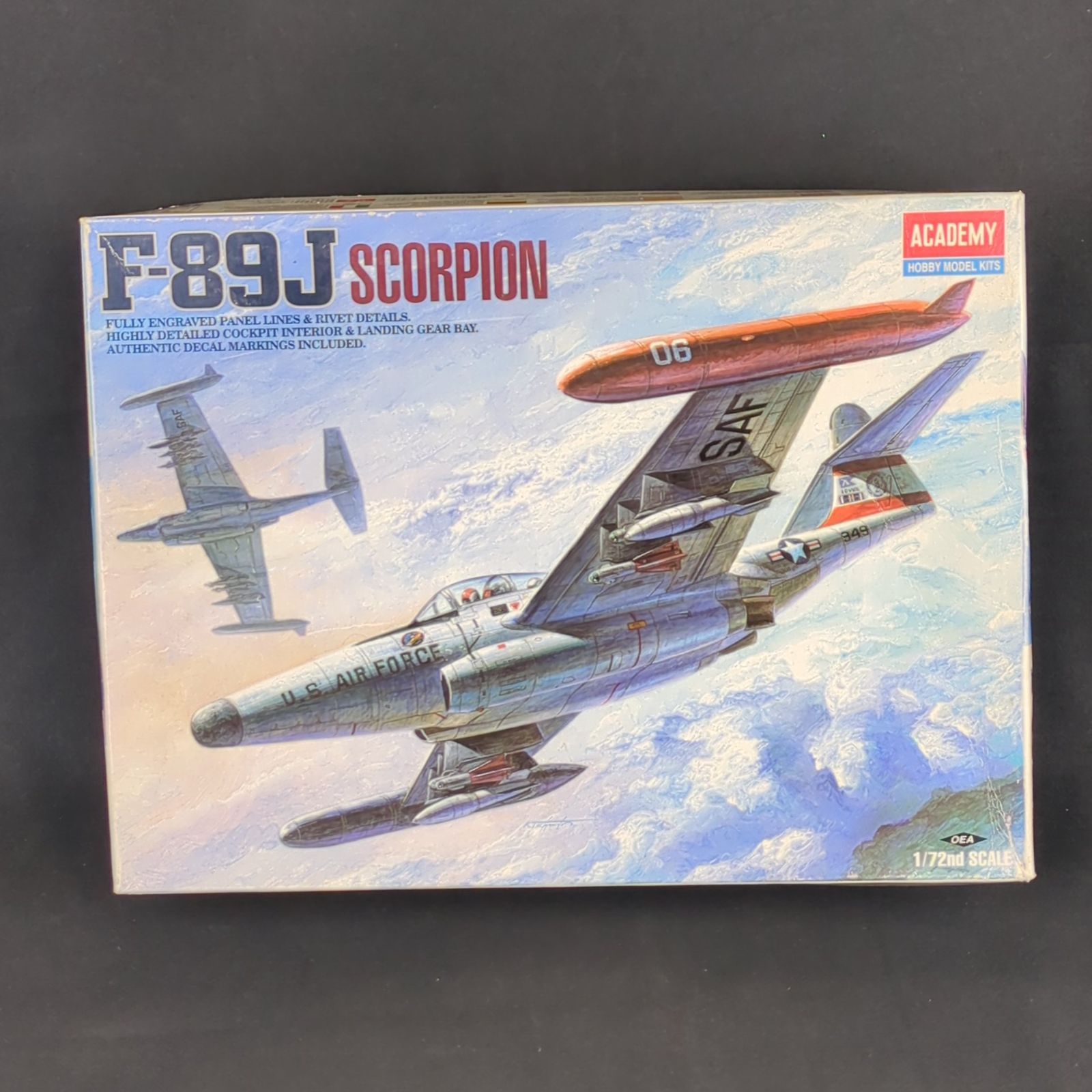 輸入キット SUNNY ACADEMY 1628 1 72 F-89J スコーピオン F-89JSCORPION