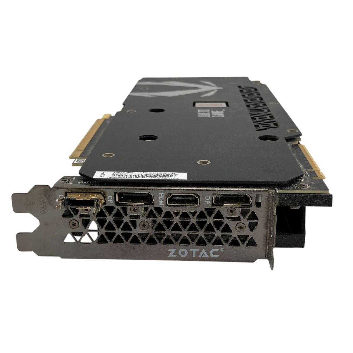 ZOTAC GAMING GEFORCE RTX2080 SUPER AMP 8GB 256BIT GDDR6