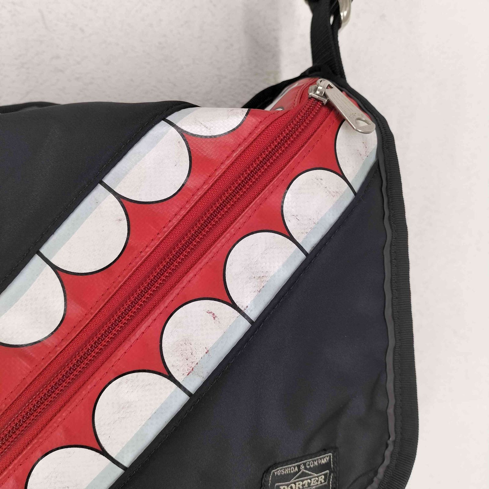 PORTER ORIGINALFAKE GALLERY1950 メッセンジャー ポーター PORTER × ORIGINAL FAKE × GALLERY1950 Teeth graphic