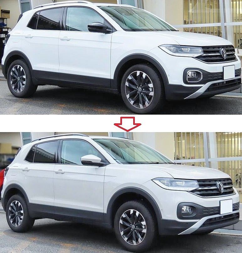 M s VW T-Cross ティークロス 3B 2019y- Halt Design GREEN MAX リフトアップスプリング 1台分 ハルトデザイン peyton パーツ 部品 足回り Tクロス リフトアップ サス スプリング バネ