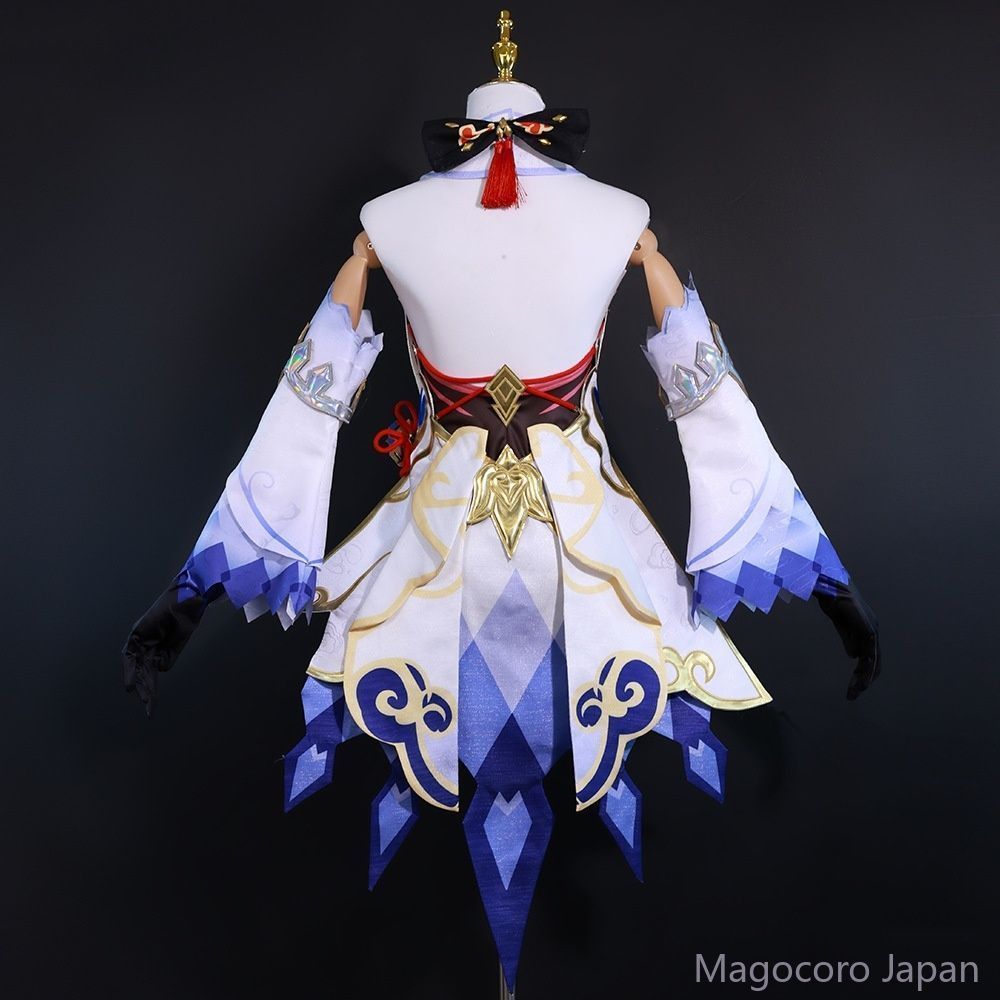 COSPLAY衣装原神中国風ゲームコスチューム璃月御姉甘雨キャラクターコスプレ