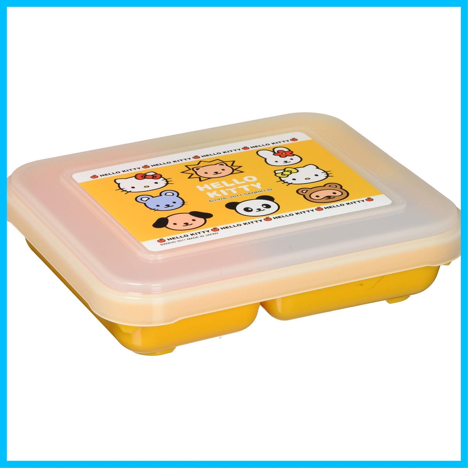 商品 きれいな器幼稚園ハローキティ イエロー内|透明 PR-23 PP ポリプロピレン タカギ産業 RTKB702