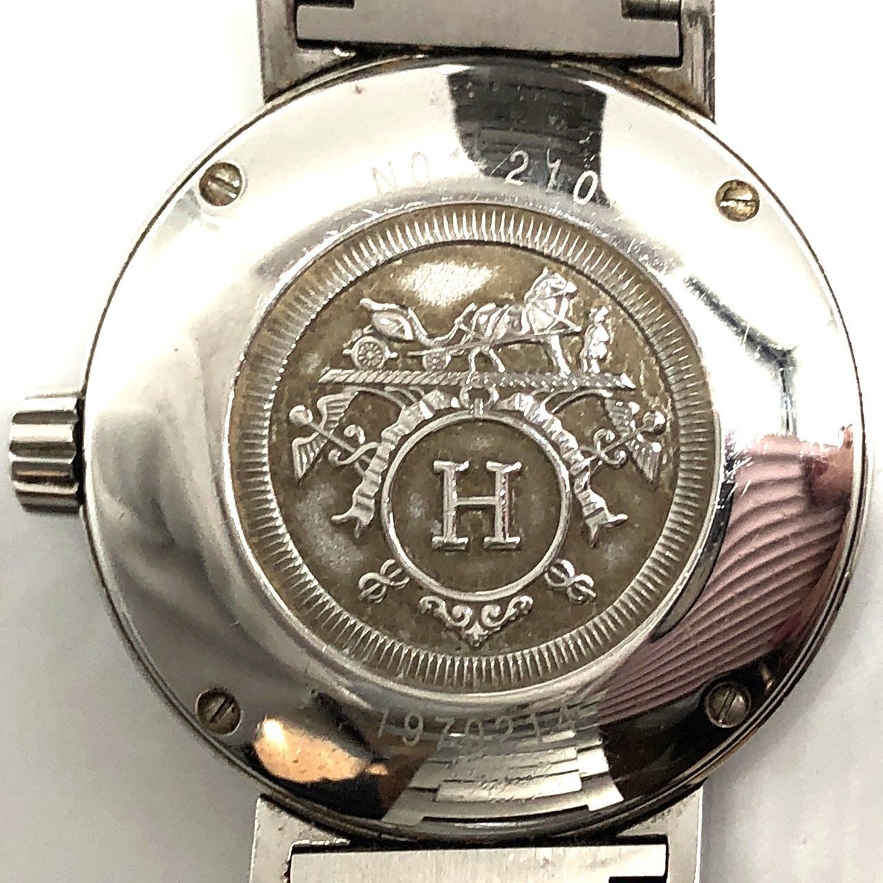 ☆良品【HERMES】エルメス ノマード NO1.210 SS オートクォーツ 