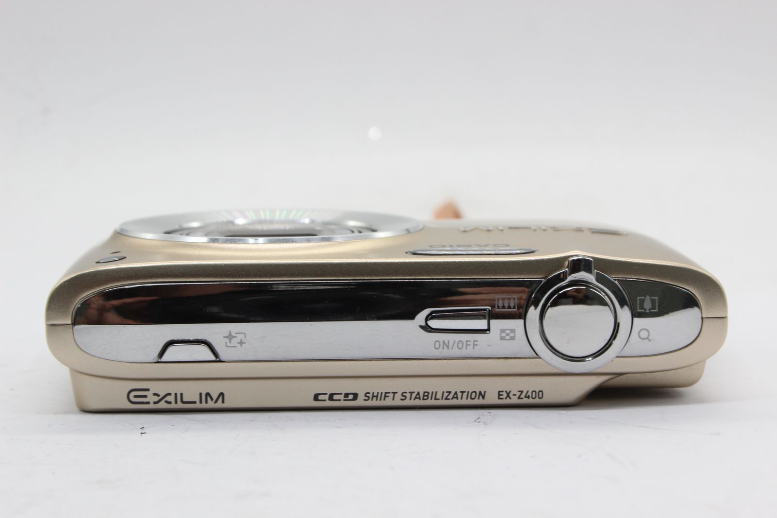 美品 返品保証】 カシオ Casio Exilim EX-Z400 ゴールド 28mm Wide 4x