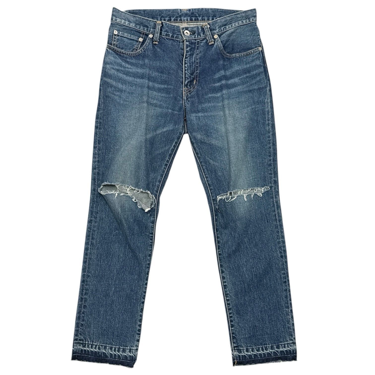 sae ♡様1枚 sacai Kneedamaged Denim 18-04075（women's) - メルカリ