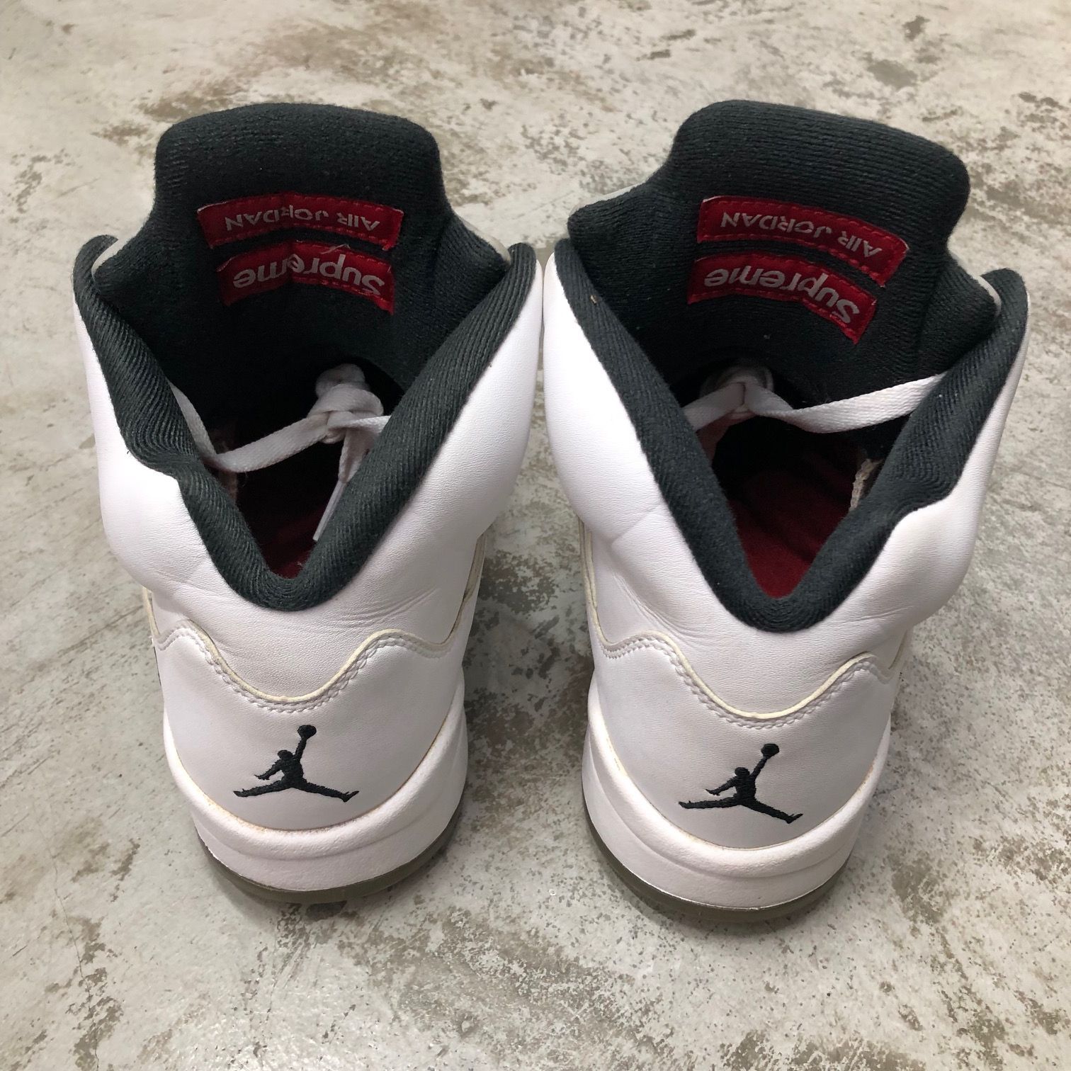 NIKE AIR JORDAN 5 RETRO SUPREME 824371-101 2015年製 コラボ 
