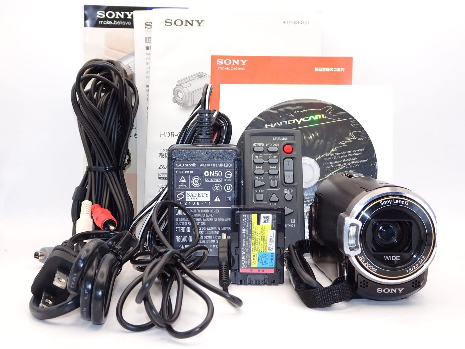 SONY ハンディカム HDR-CX370 V ボルドーブラウン ☆元箱付き☆ SONY