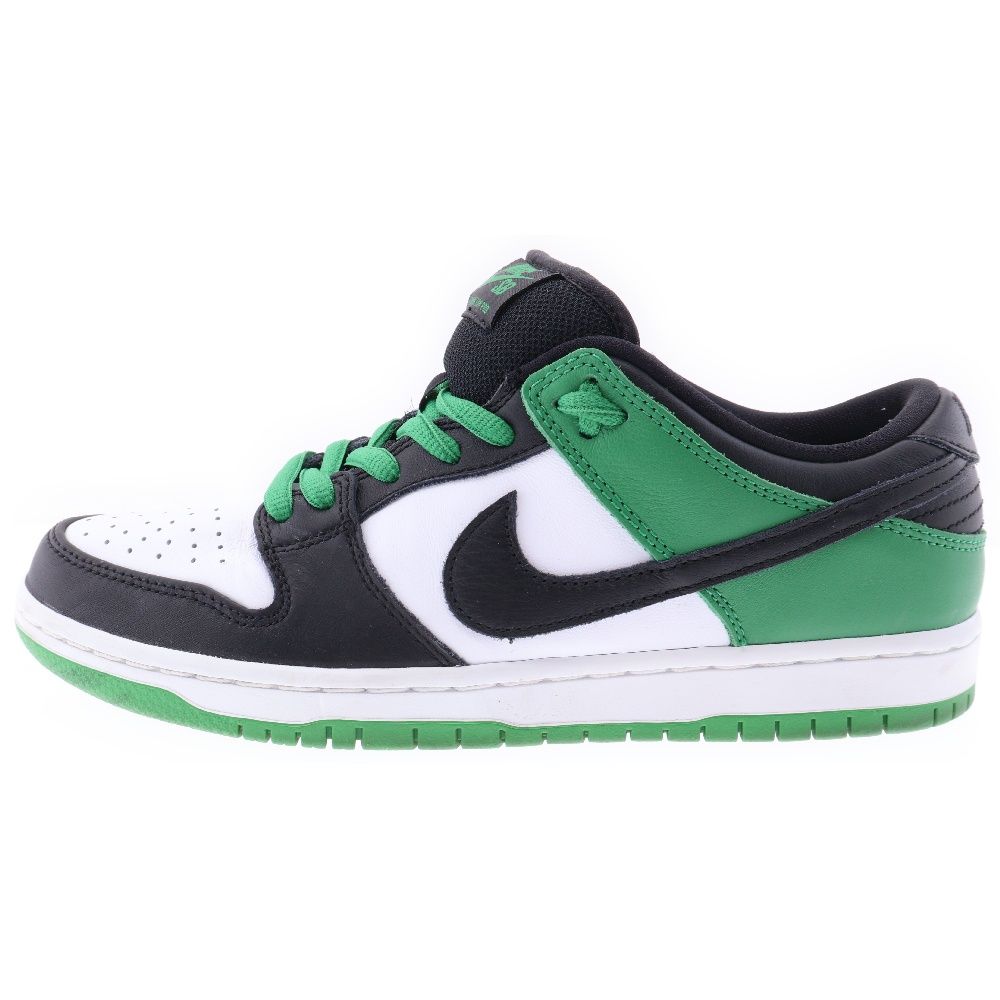 NIKE SB (ナイキエスビー) DUNK LOW PRO Classic Green BQ6817-302 ダンク ロー プロ クラシックグリーン ローカットスニーカー グリーン/ホワイト/ブラック US8.5/26.5cm
