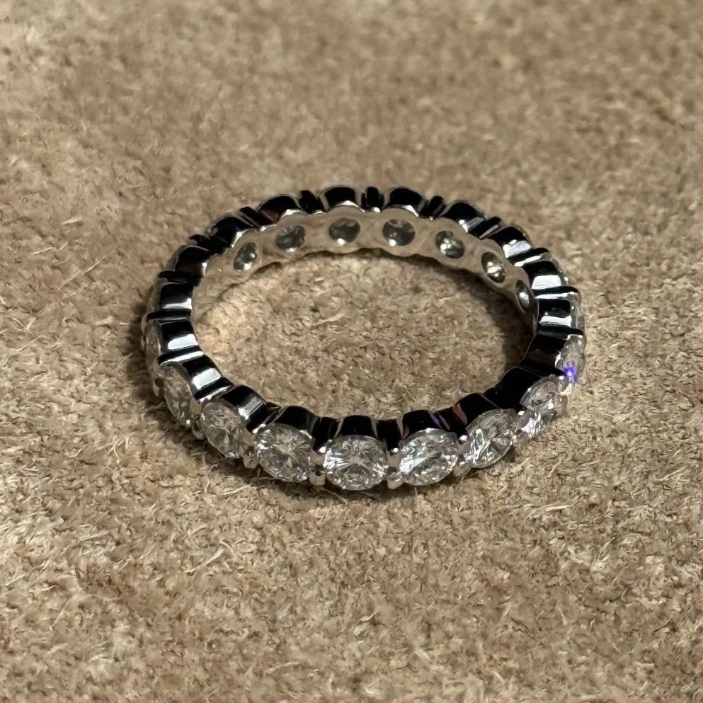 MIKIMOTO　ミキモト　可愛い天然ダイヤモンドリング　指輪　Pt950 MIKIMOTO 【ミキモト】Pt950ダイヤモンドリング (NO.48091
