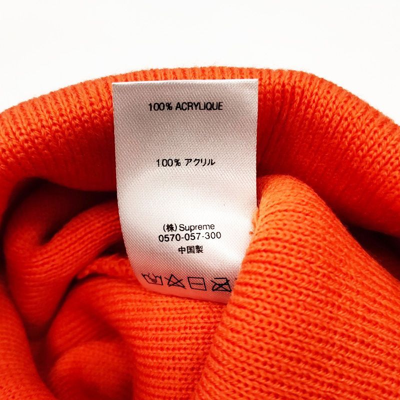 Supreme シュプリーム ビーニー クラシック スクリプト ニット帽 帽子 Classic Script Beanie オレンジ