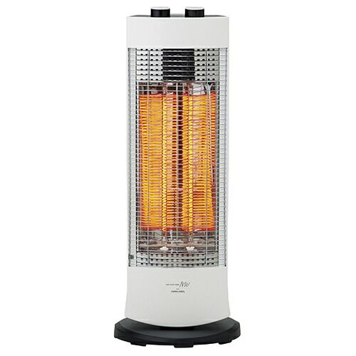 正規品 アピックス ダブルカーボンヒーター ACH-742-WH 暖房器具 ダブルカーボンヒーター 速暖 広範囲 省エネ カーボンヒーター 自動首振り OFFタイマー付 アピックス カーボンヒーター