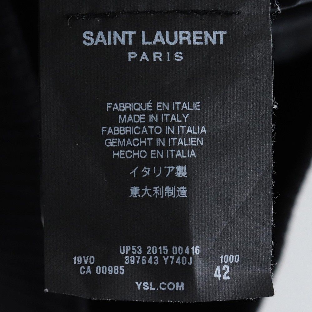 SAINT LAURENT PARIS MA-1ボンバージャケット サイズ42