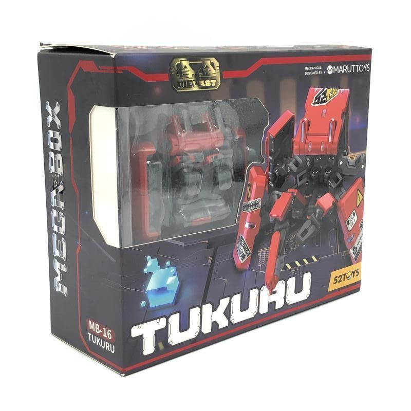 中古】塗装剥げ有)52TOYS MegaBOX MB-16 TUKURU-ツクル(レッド)[6]