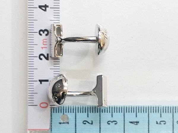 LOUIS VUITTON カフリンクス ブトン ドゥ マンシェット シルバー LOUIS