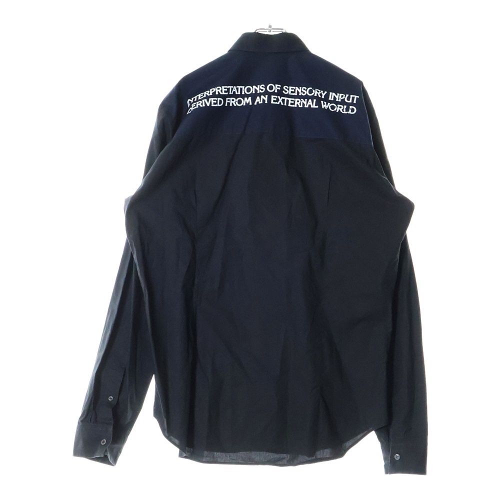 RAF SIMONS (ラフシモンズ) 22AW Bicolor Americano Shirt ロゴ