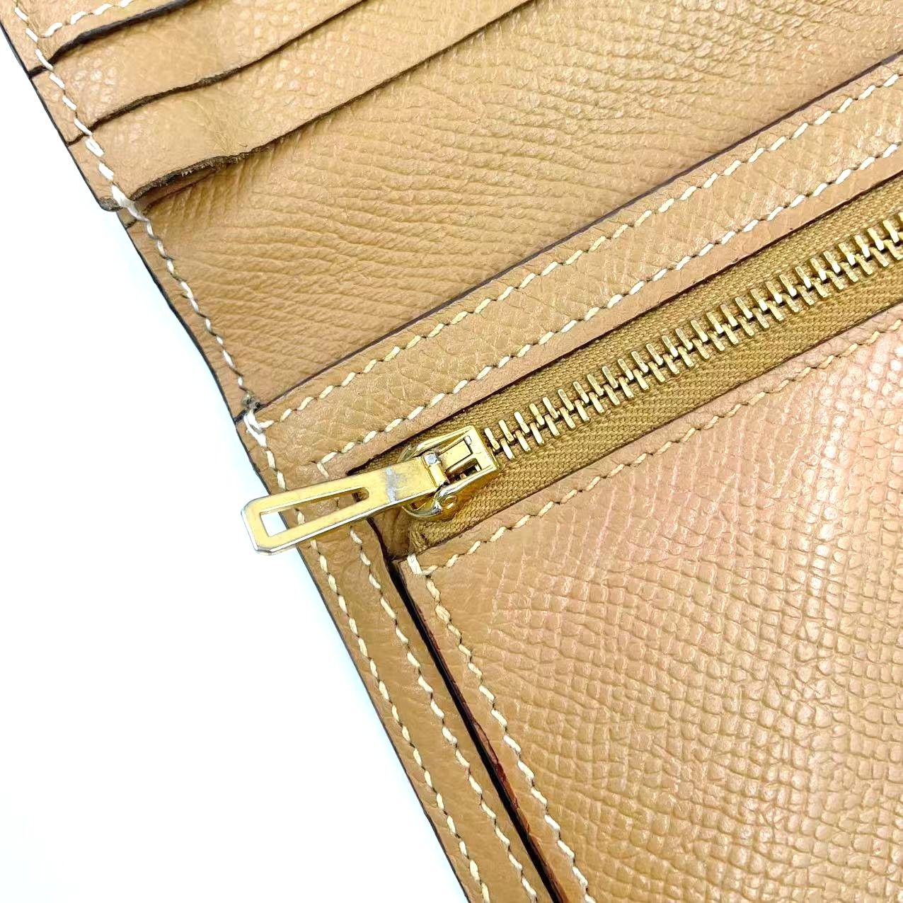 レザー ターコイズブルー×ライトブラウン