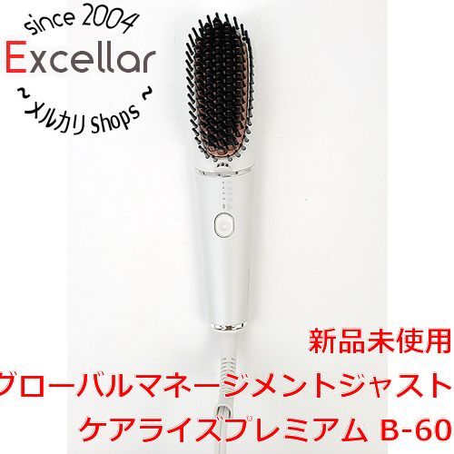 [bn:9] GMJ　ブラシ型ヘアアイロン ケアライズプレミアム B-60　シルキーホワイト