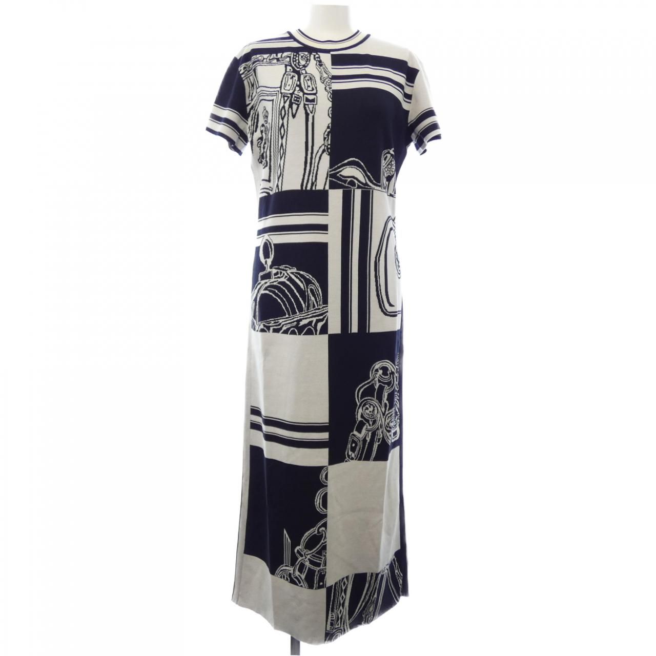 エルメス HERMES EN DESORDRE FINESSE 4E2535D6 ワンピース