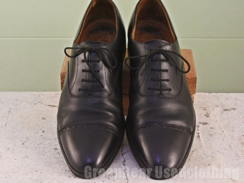 コムサメン　ダークブラウン レザー ドレスシューズ　ビジネスシューズ コムサメン ダークブラウン レザー ドレスシューズ ビジネス