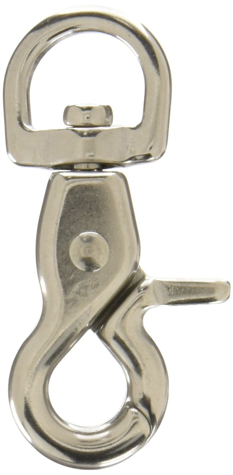 数量 全長48 mm 線径2.5 トリガースナップ 使用荷重40 kgf ステンレス金具