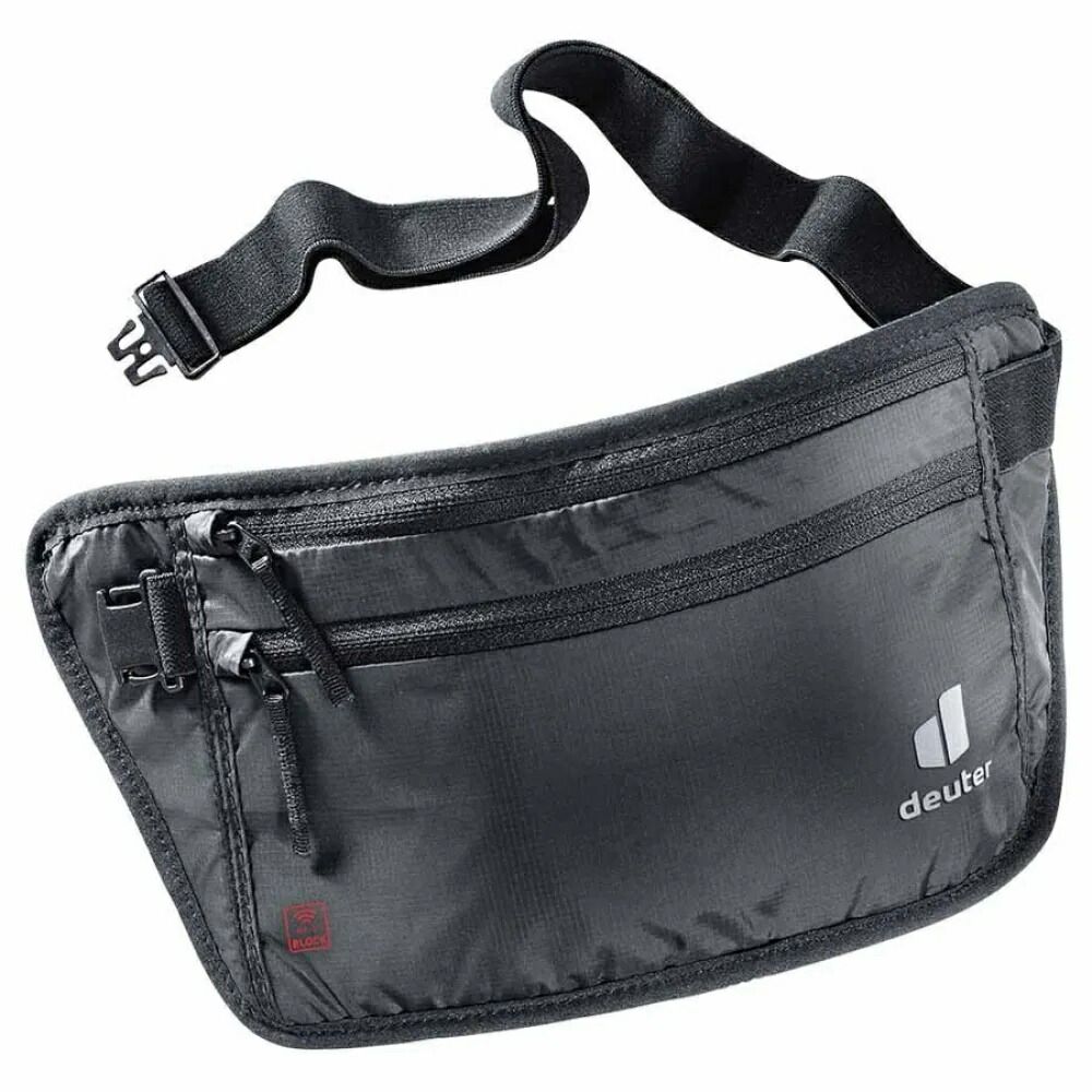 お取り寄せ ２～４週間で発送 ドイター セキュリティ マネー ベルト I RFID ブロック 財布 Black t DEUTER Security Money Belt I RFID Block t
