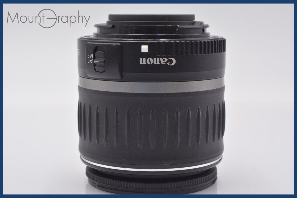 上 キヤノン Canon EF-S 18-55mm F3.5-5.6 USM 前後キャップ-レンズフィルター付 完動 同梱可 am130