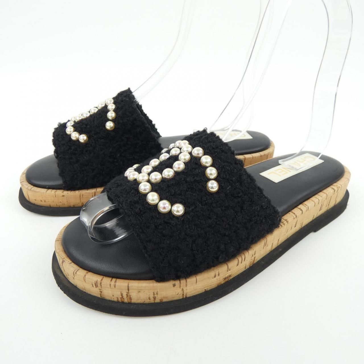 希少 シャネル CHANEL ミュール MULES G45575B16466 サンダル