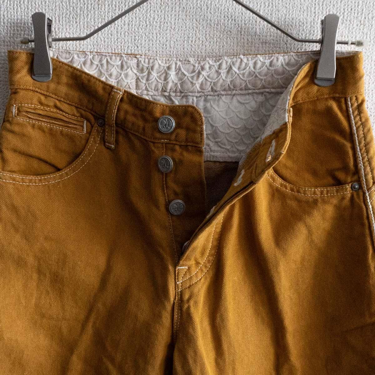 美品】mina perhonen【morning field pants】34 パンツ ミナ