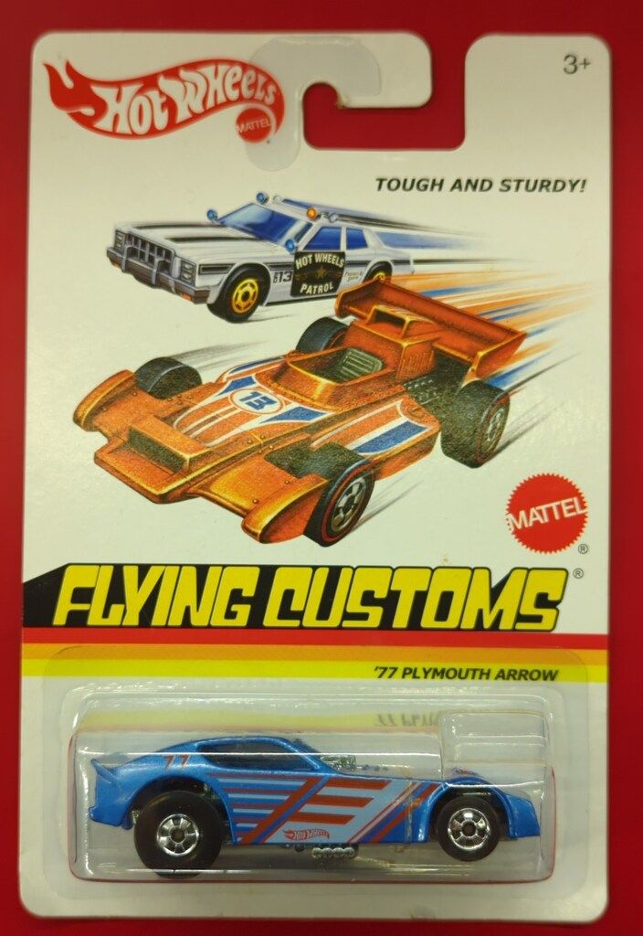 MATTEL FLYING CUSTOMS HOTWHEELS '77 PLYMOUTH ARROW X8186 - メルカリ