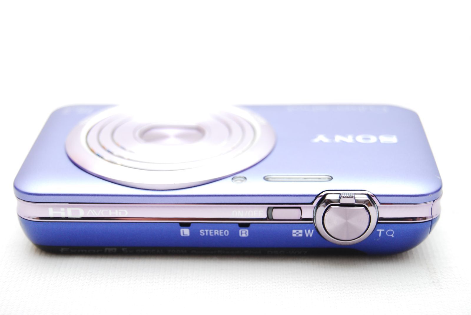 ☆美品 Cyber-Shot WX7 1620万画素CMOS 光学x5 ブルー DSC-WX7/L 