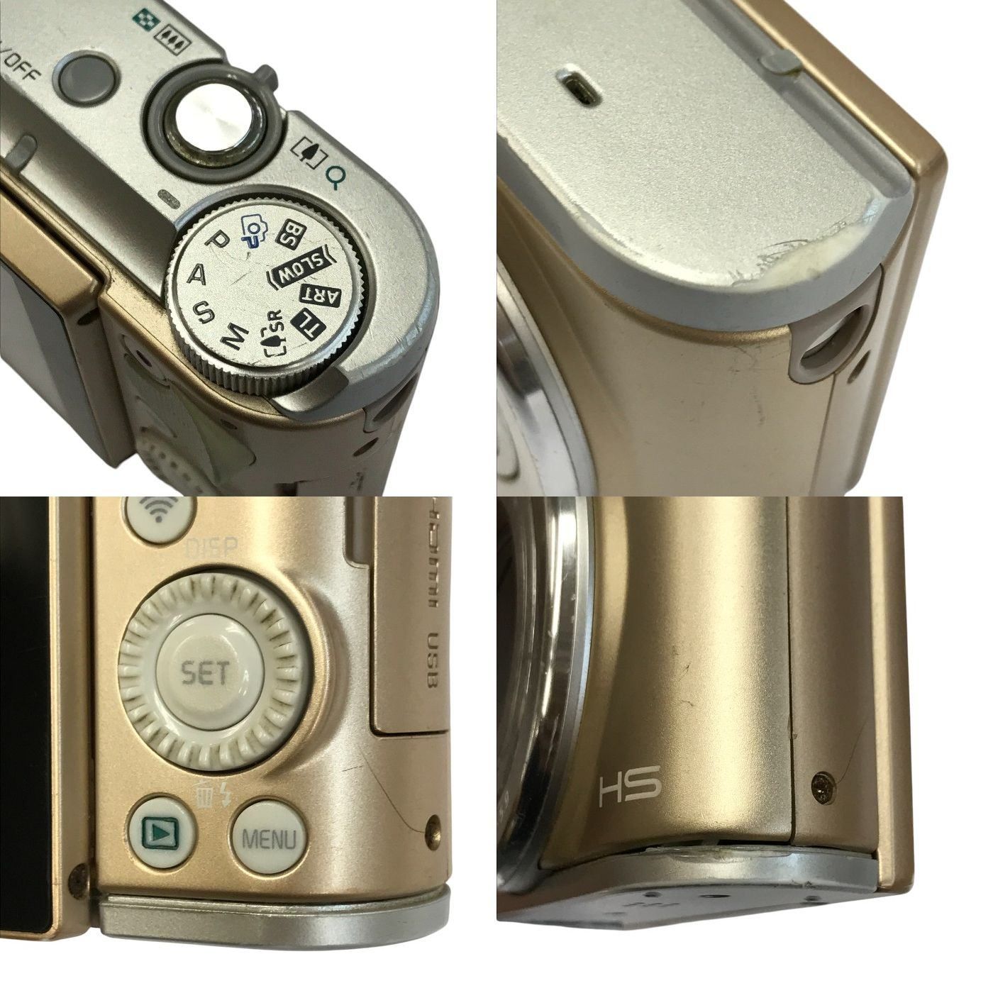 CASIO EX-ZR1800 （ゴールド） CASIO EXILIM デジタルカメラ ゴールド