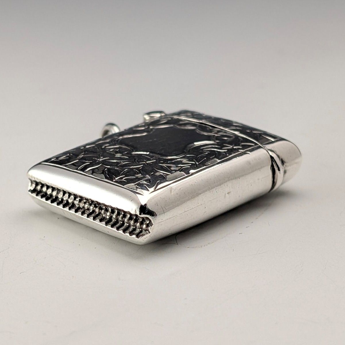 1907年 英国アンティーク 純銀製 ヴェスタケース 15g マッチケース Smith-Bartlam WWW_NOITHATQUANGTHANH_NET
