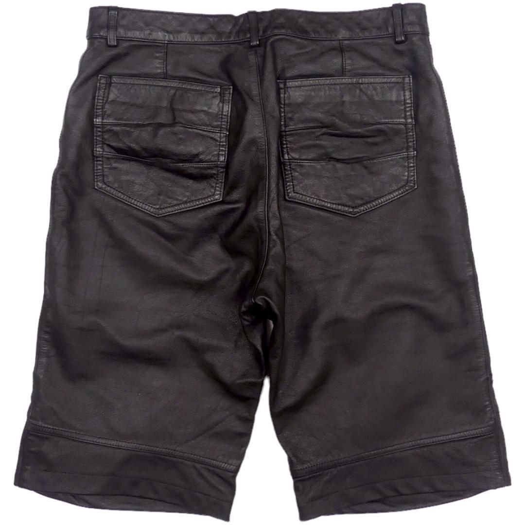 ハーフパンツ レザー 本革 PAZZO パッゾ ショートパンチ TY3195 ハーフパンツ レザー 本革 PAZZO パッゾ ショートパンチ TY3195 - メルカリ