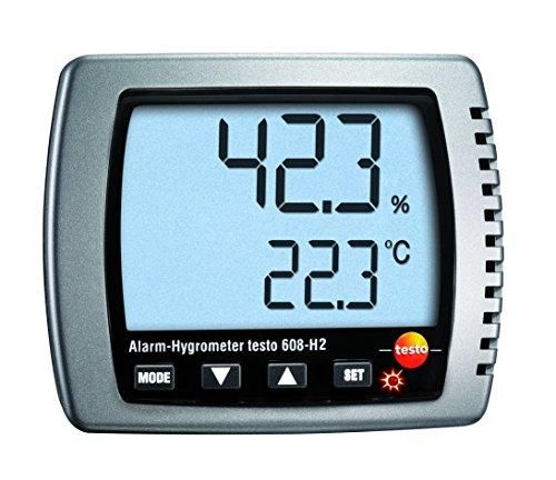 2営業日で発送 テストー testo608-H2 卓上式温湿度計 アラーム機能付 0560 6082 1個