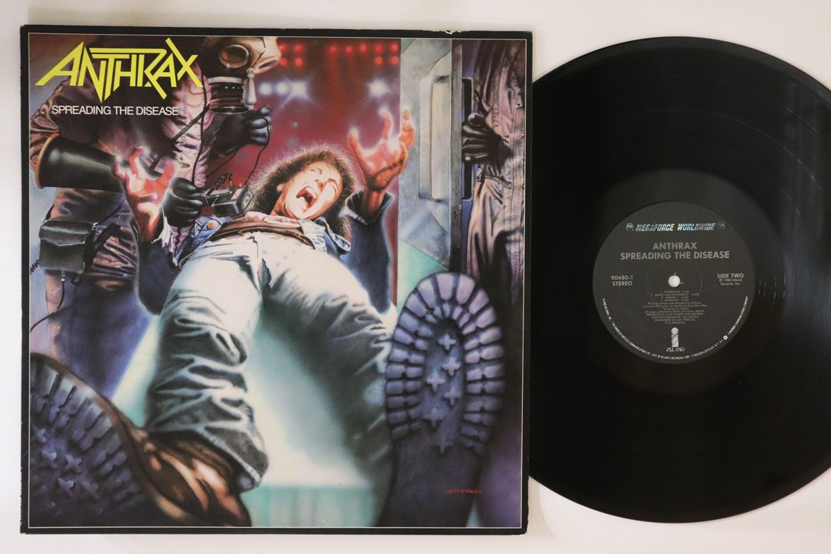 米LP Anthrax Spreading The Disease 904801 MEGAFORCE /00260