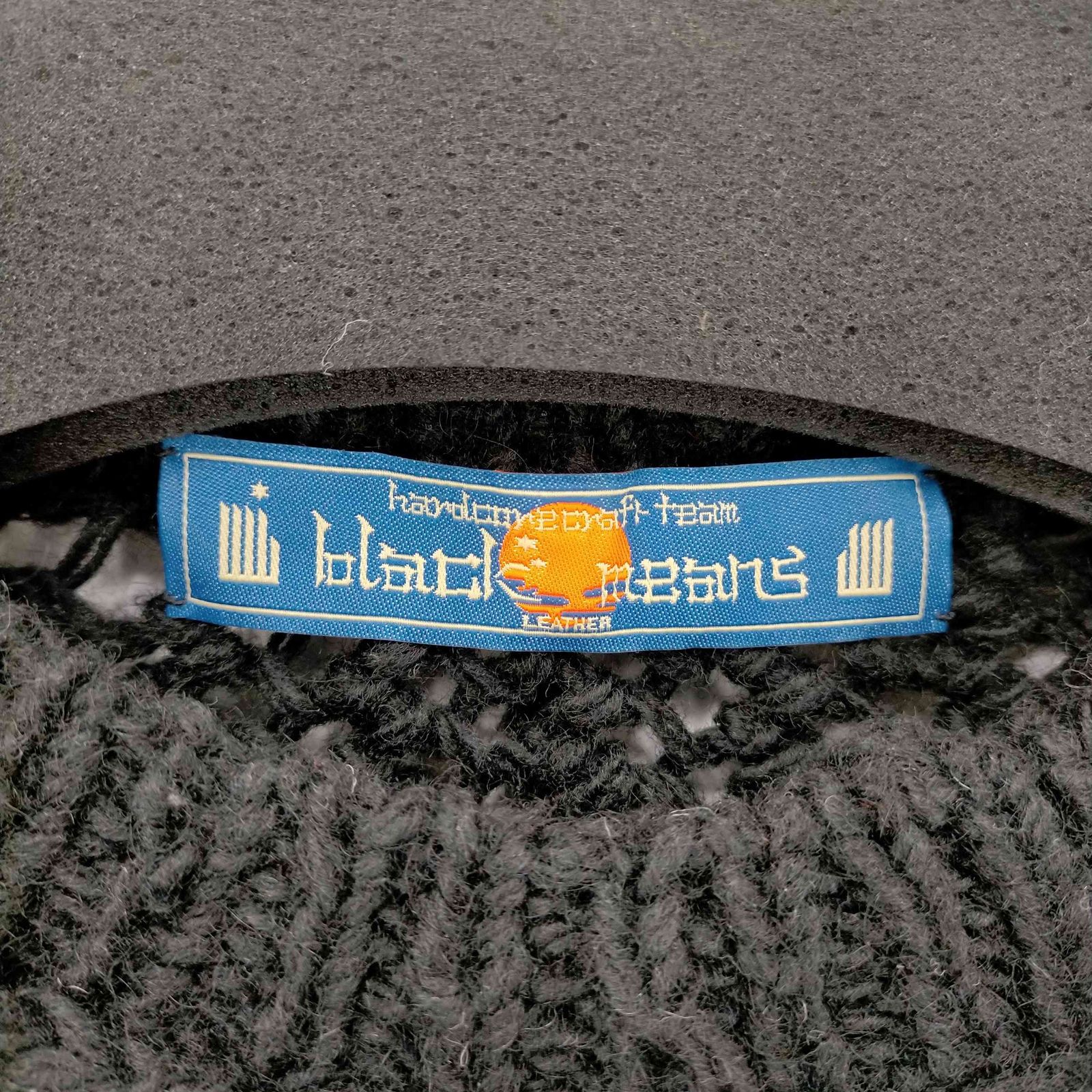 blackmeans フリンジ メッシュ ニット 新品未使用 blackmeans フリンジ メッシュ ニット