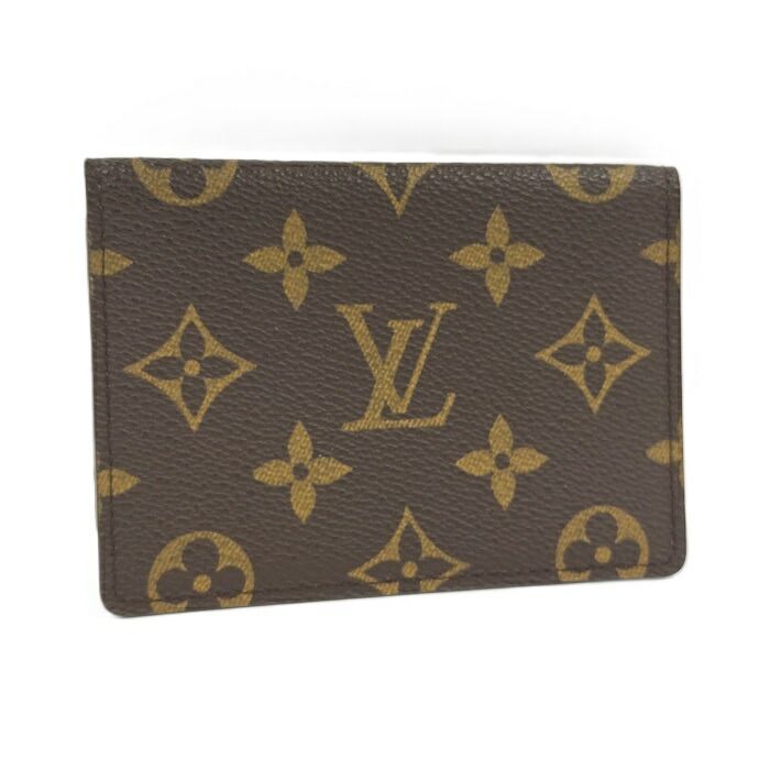 LOUIS VUITTON ポルト2 カルト ヴェルティカル パスケース モノグラム M60533