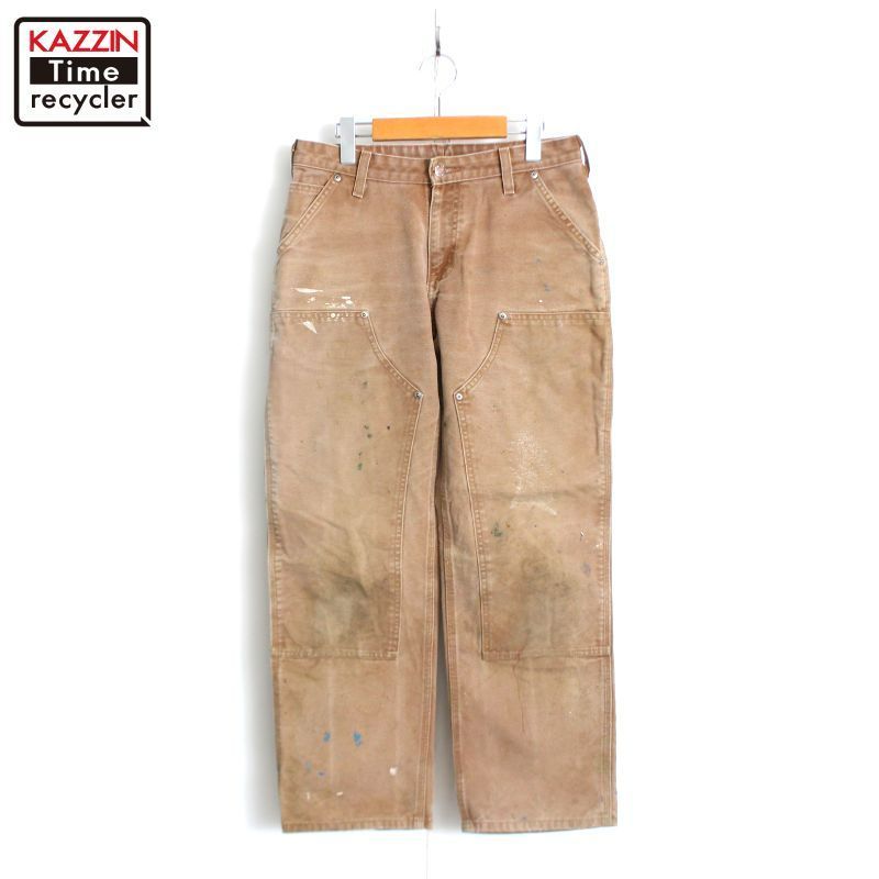 00s Carhartt ダブルニー ペンキ ダック ペインターパンツ メンズ Mサイズ相当