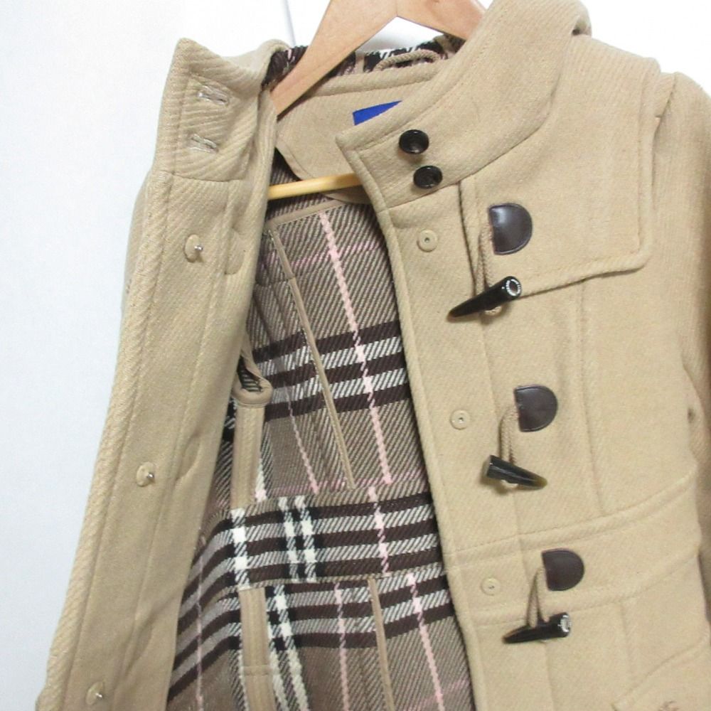 美品 BURBERRY BLUE LABEL バーバリーブルーレーベル 裏地ノバチェック