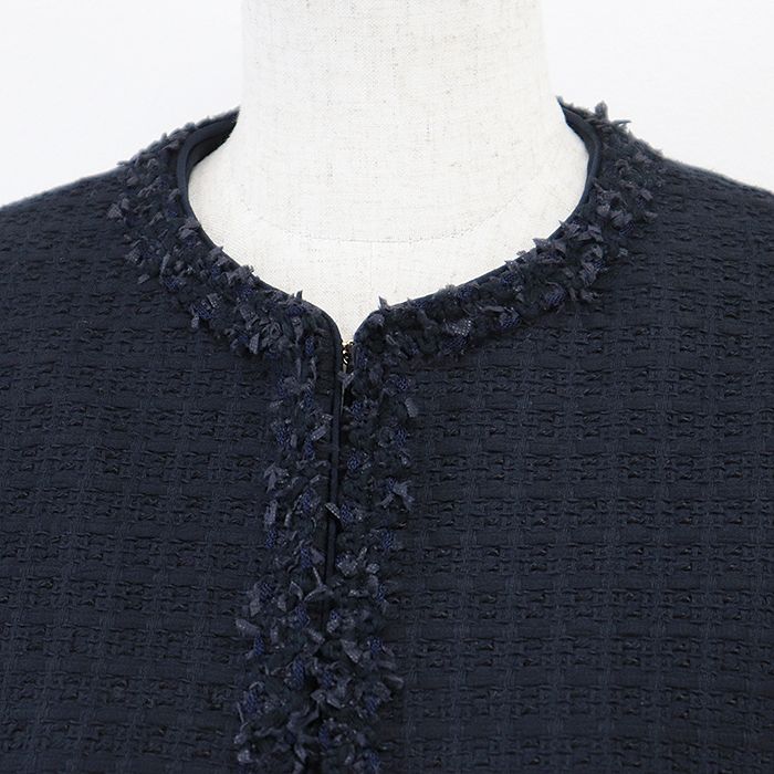 ドゥロワー　drawer ツイードジャケット Drawer（ドゥロワー）の「＜Drawer（ドゥロワー）＞ コットン